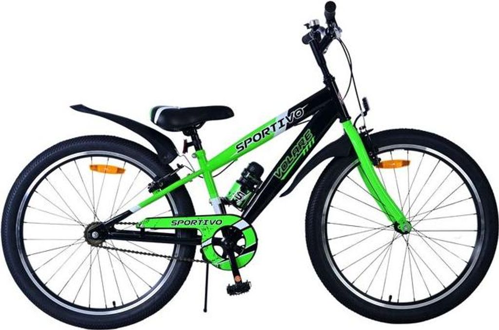 Volare Sportivo Kinderfahrrad - Jungen - 24 Zoll - Schwarz Produktbild 