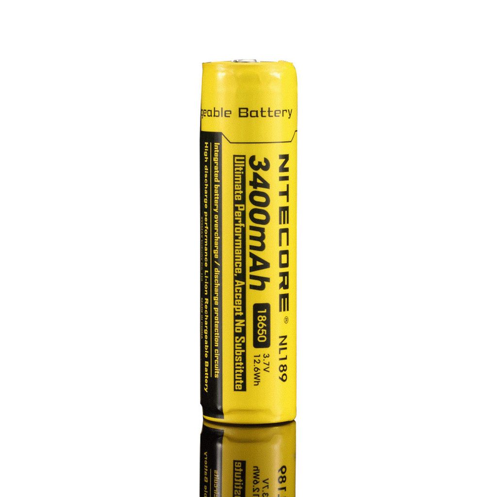 Nitecore NL 189 Batterie - Aufladbarer Akku - 3400 mAh