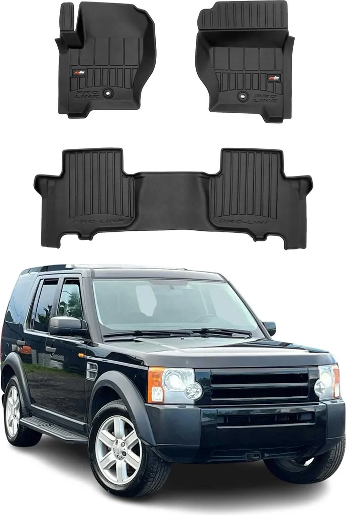 Tappetini Premium TPE Nero Land Rover Discovery 3 (2004-2009)