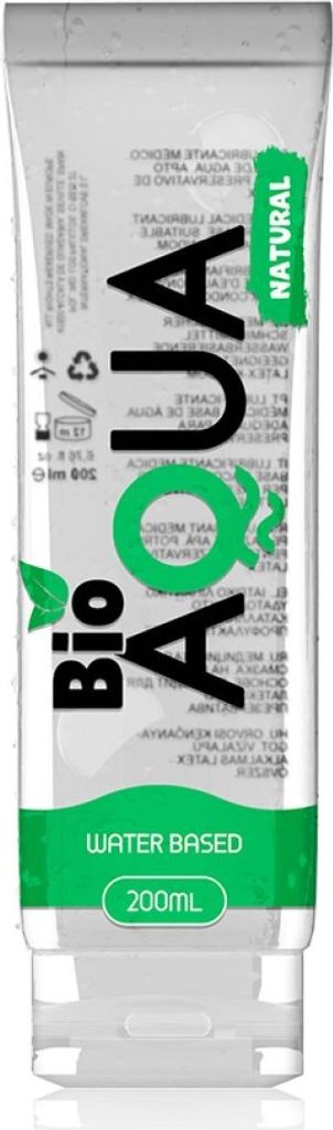 Bioaqua - Lubrikant Na Prírodnej Vodnej Báze 200 Ml Obrázok produktu 
