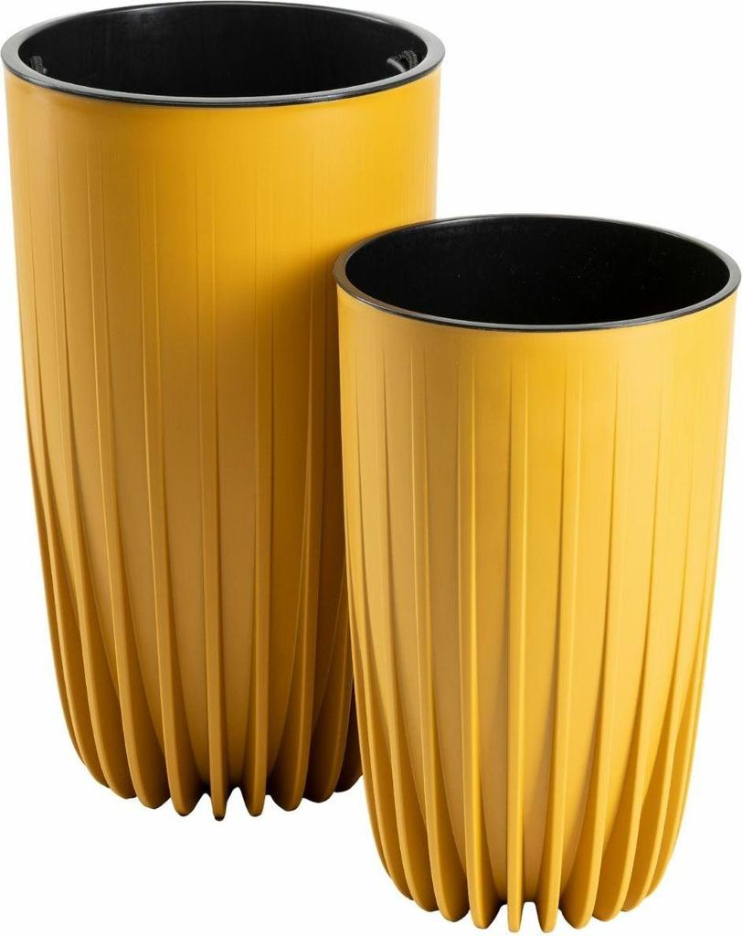 HowHomely | Vasi da fiori - Vasi per piante - giallo - Set Immagine del prodotto 