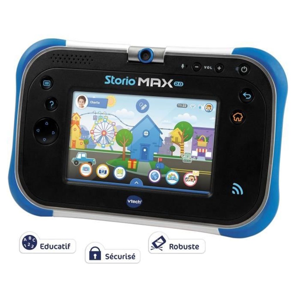 VTech Smart Kids Tablet – Tablet Educativo Per Bambini 3-6 Anni, 9 Attività, Giochi Su Lettere E Suoni, Messaggi Fittizi, Melodie - 2