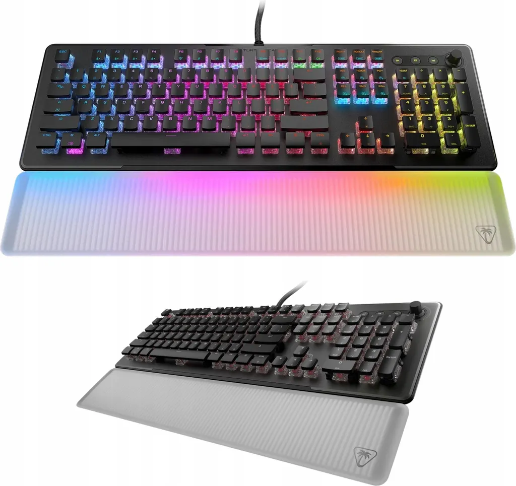Clavier Gaming Turtle Beach Vulcan II Max Noir - Fini la Fatigue de Frappe