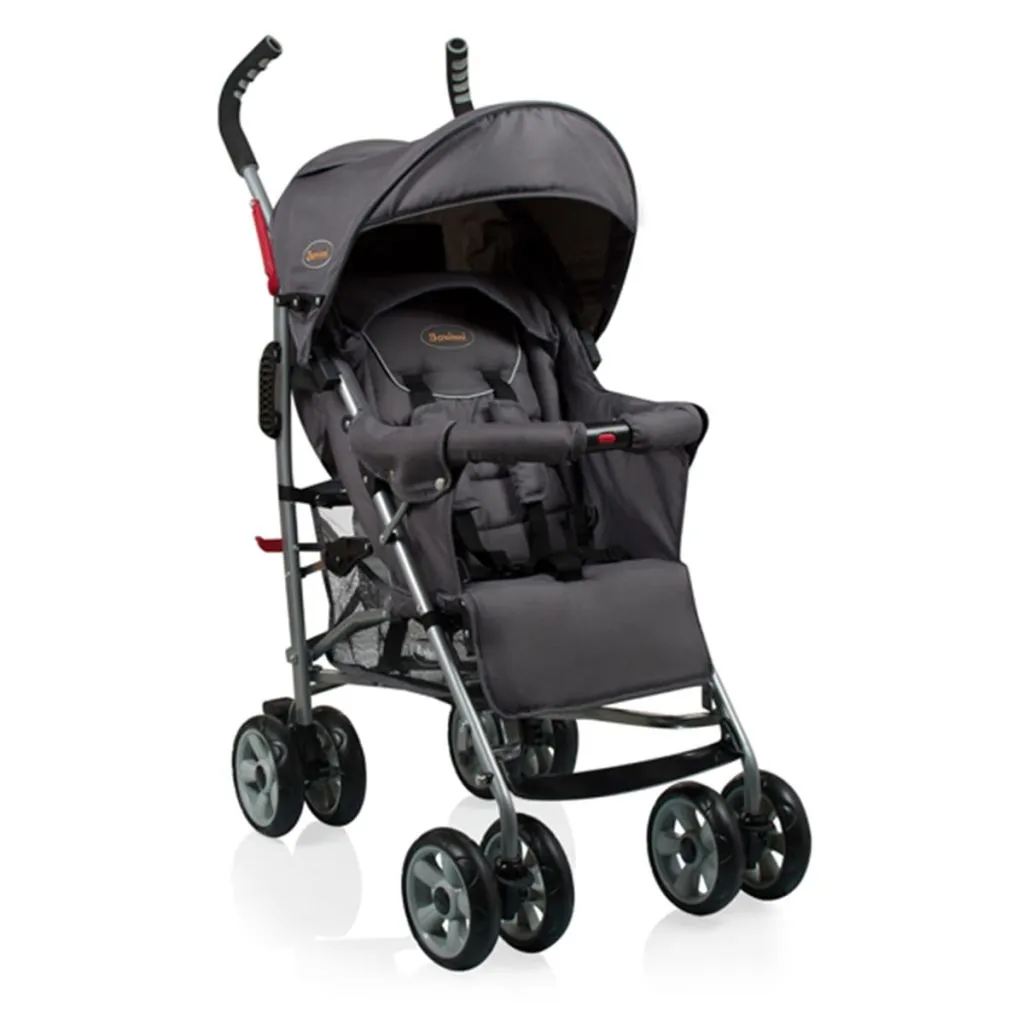 Poussette Luca Grau Baninni BNST015-GY - Poussette de Ville Compacte