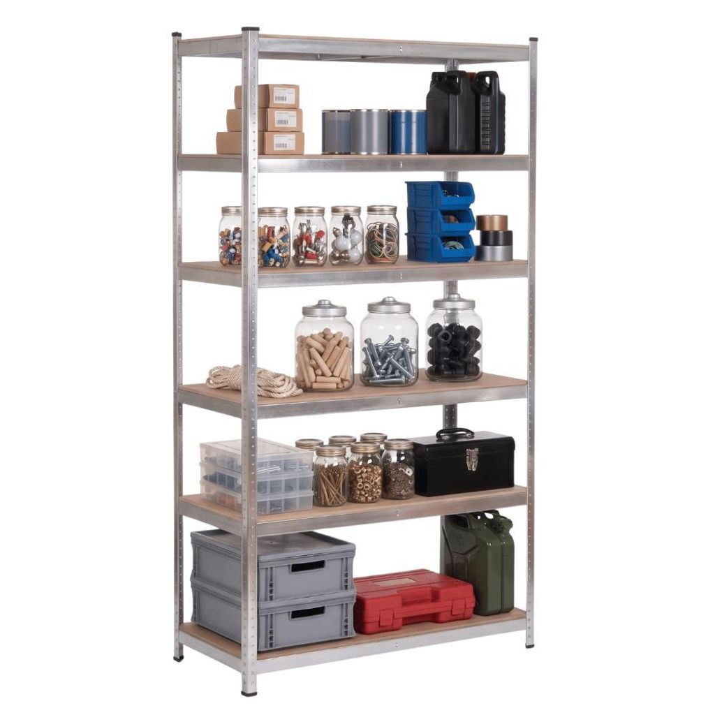Regał metalowy magazynowy spiżarnia piwnica 222x90x40cm 900 Zdjęcie produktu 