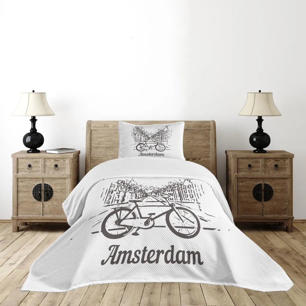 Offerta Set Copriletto ABAKUHAUS Amsterdam 170x220 - Ultimi Pezzi