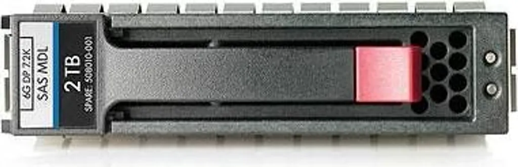 Unité de Stockage Interne HP Dual Port Midline SAS pour Datacenter