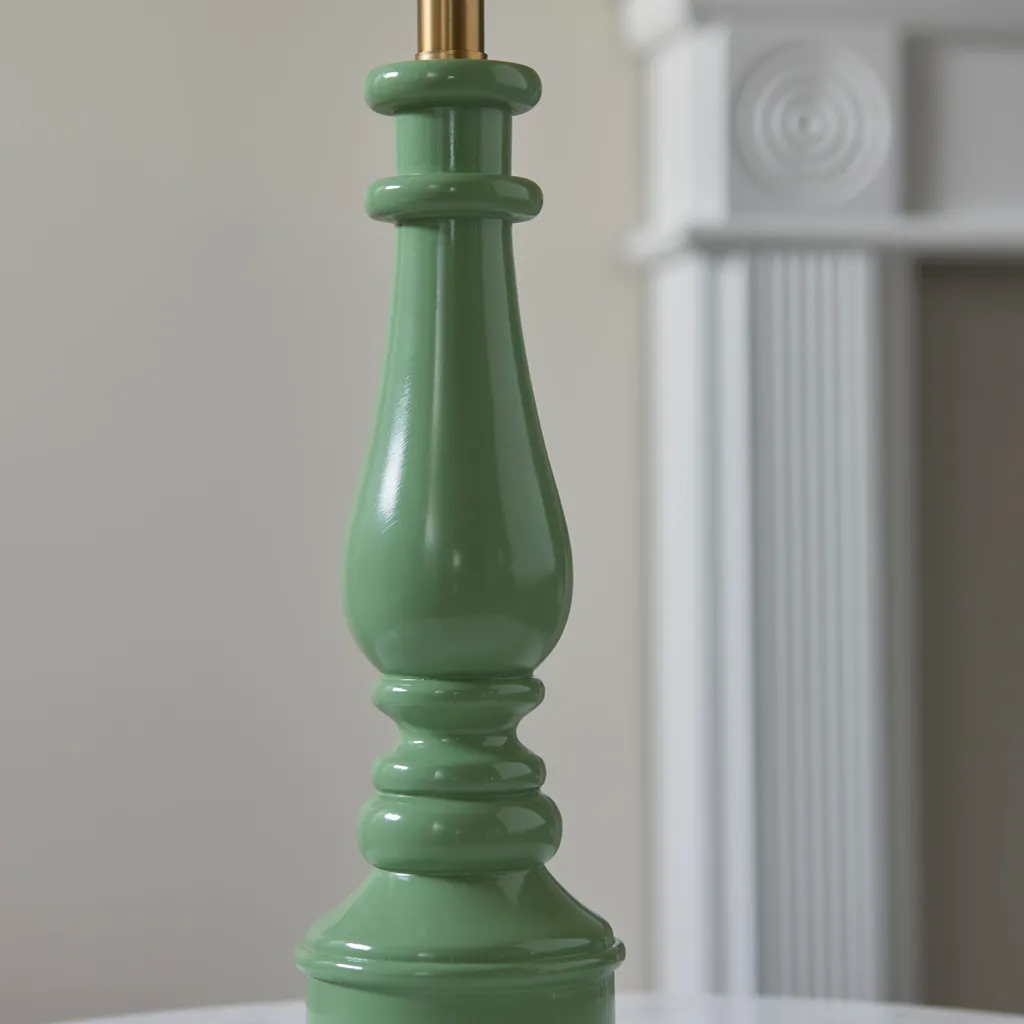 Éclairage d'appoint MYRTLE Endon vert laiton pour petit espace 38cm - 4