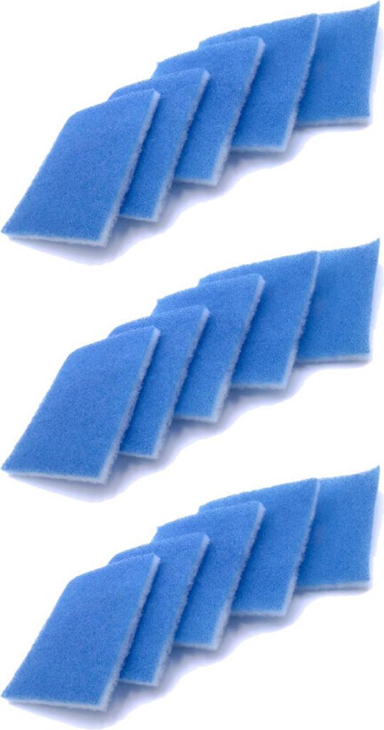 15x Trade-Shop Ersatz-Filter 238 x 238mm kompatibel mit Limodor Limot Serie Compact, kompatibel mit Maico Badlüfter, Ersatz für Limodor 00070, 60009