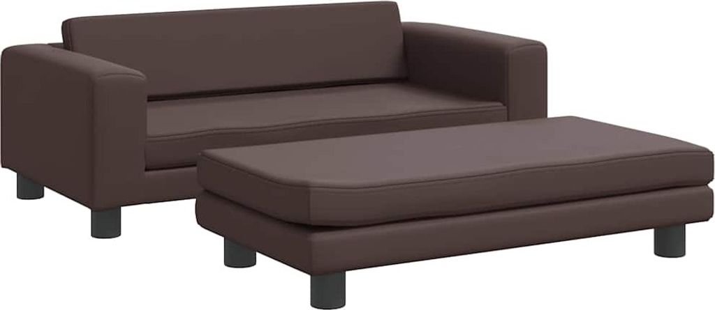 vidaXL Pelech pre psov s nadstavcom hnedý 100x50x30 cm Obrázok produktu 
