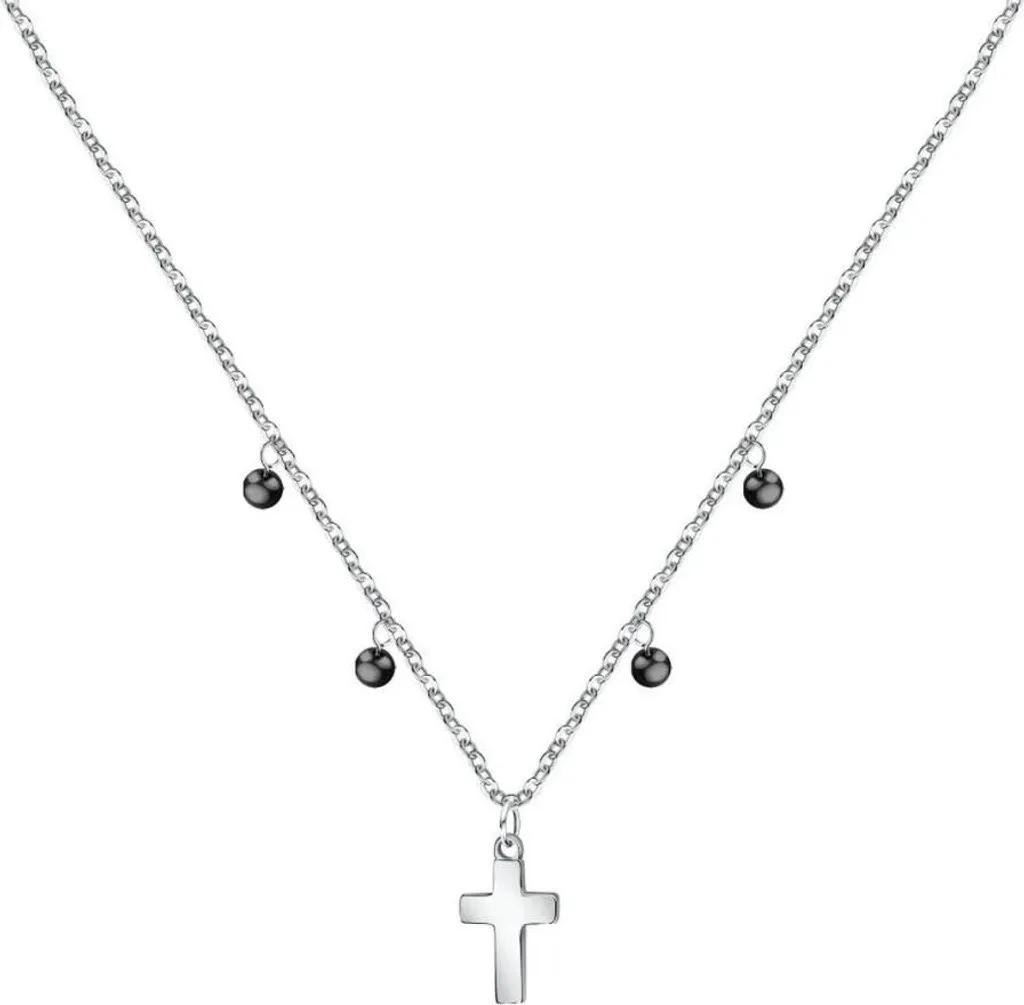 Collier Pendentif Famille en Acier Argenté Inoxydable et Inaltérable