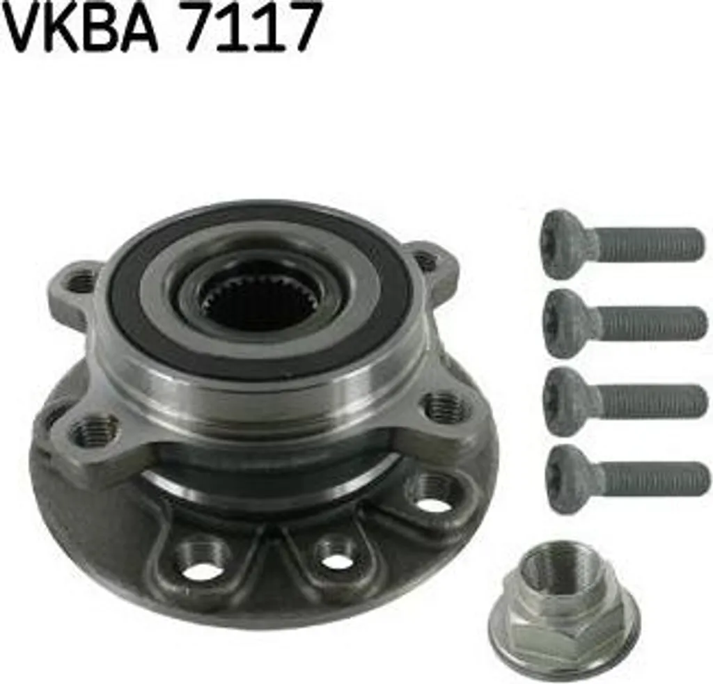 Kit Roulement Roue SKF VKBA 7117 Solution Vibration Giulia et Stelvio