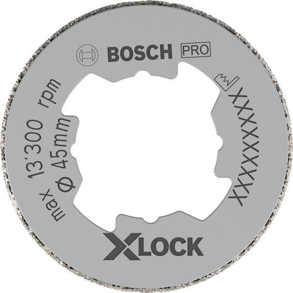 PRO Ceramic dry Trockenbohrkrone 45 x 35 mm, X-Lock Produktbild 