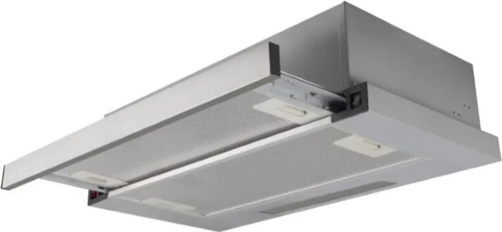 Hotte de cuisine PKM KHU-60EB 60cm, design plat et aspiration puissante