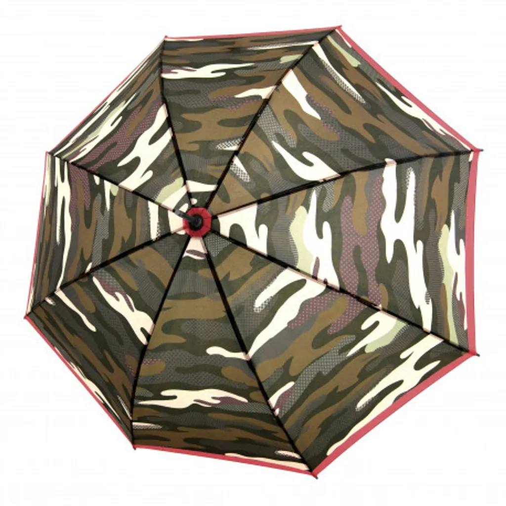doppler ombrello a bastone ombrello Fiber Flex AC Camouflage verde