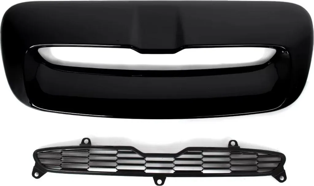 Pale d'aération de capot noir brillant pour Mini Cooper S 2007-2014