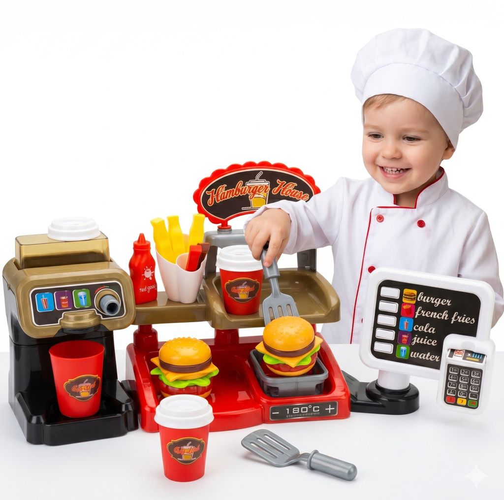 Woopie Fast Food Xxl Shop Reštaurácia Pokladňa + Obrázok produktu 