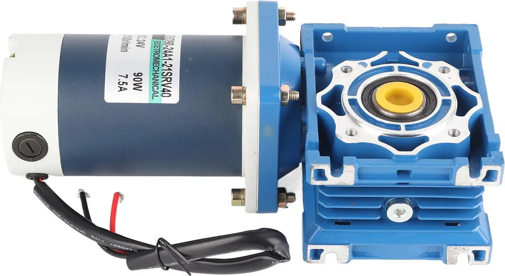 Moteur CC 24V haute performance 90W 2100 tr/min avec couple élevé 7,5A