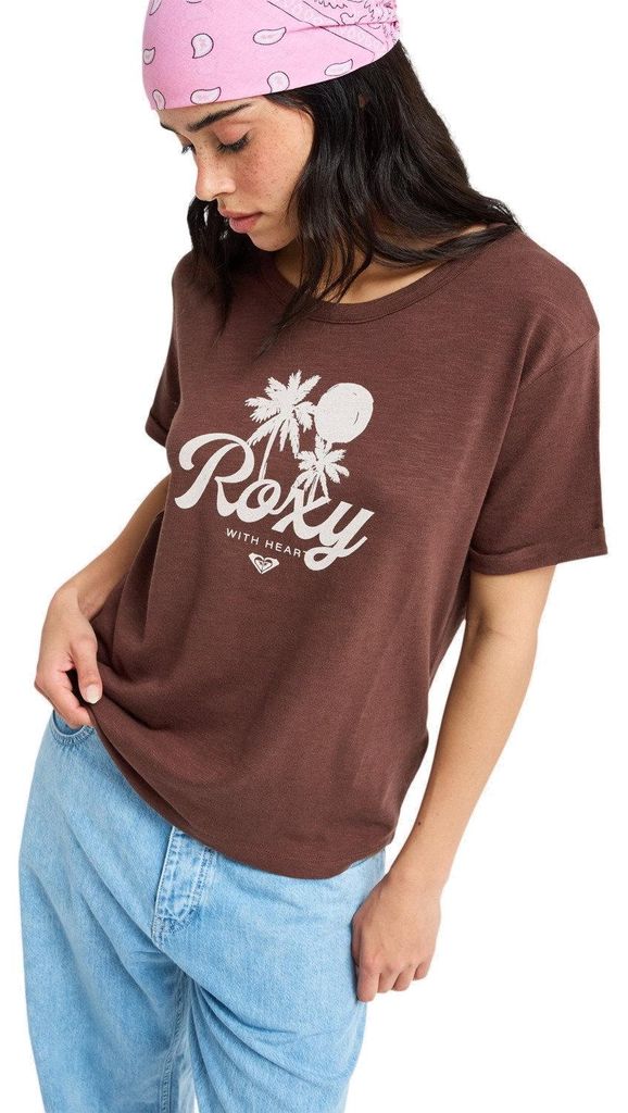 Roxy Damen Shirt Oceanwave Regular Slub French Roast : S Größe: S