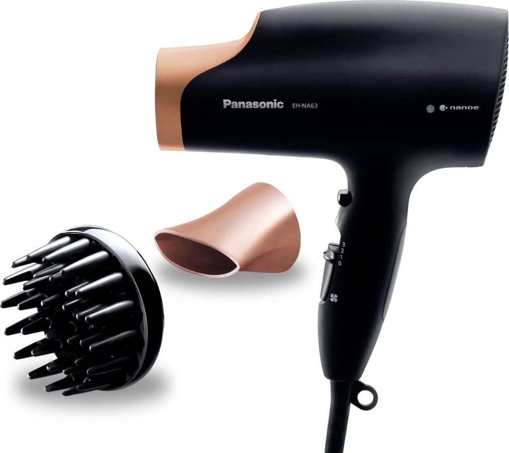 Panasonic EH-NA63-CN825 Haartrockner Schwarz, Roségold Image du produit 
