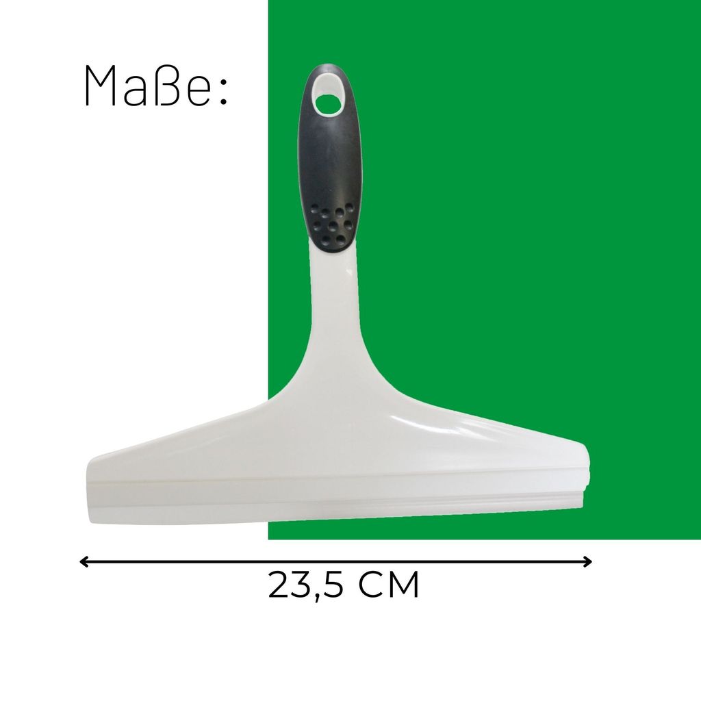 Novaliv 2x spatola per doccia 23,5 cm bianco manico Immagine del prodotto 