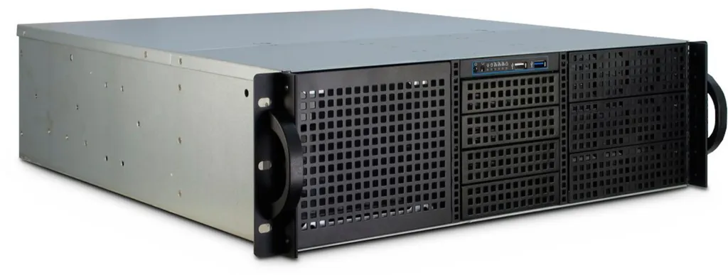 Serveur Châssis 3U IPC 30248 Inter-Tech - Ventilation et Espace Optimal
