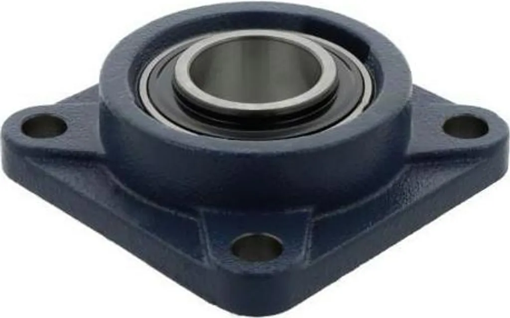 Support de palier auto-aligneur UKF317 fonte avec alésage de 75 mm