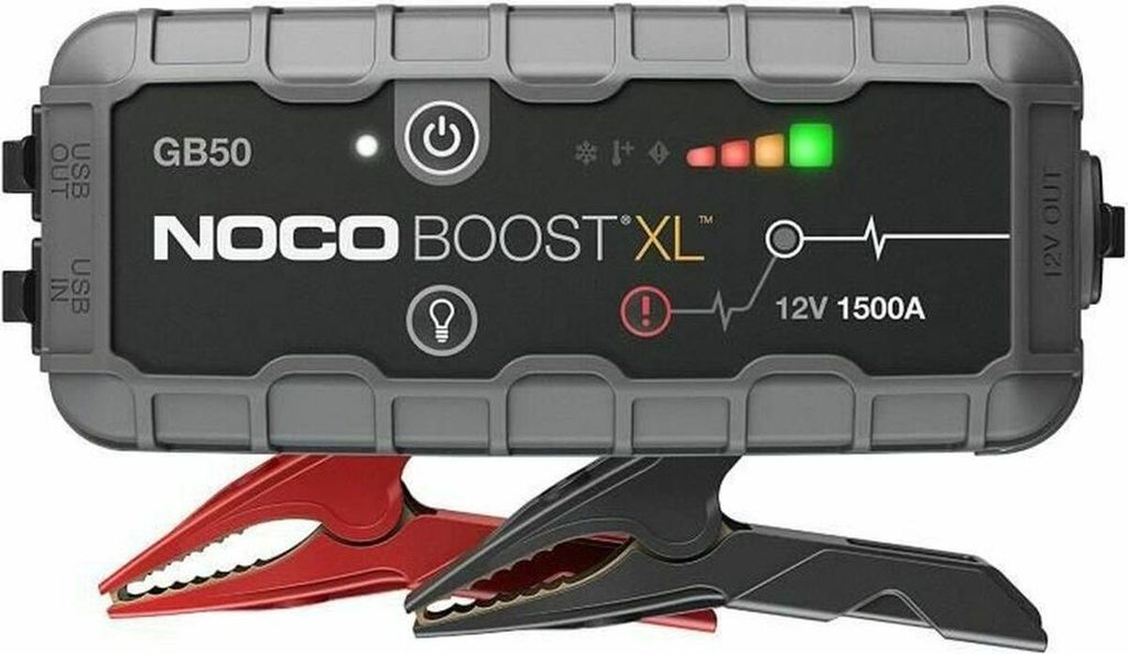 NOCO Boost GB50: 1500A Starthilfe Powerbank für Autos und Motorräder