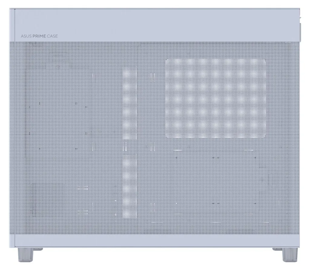 Asus Prime AP303 Mesh White Boîtier PC Haute Performance Refroidissement - 12