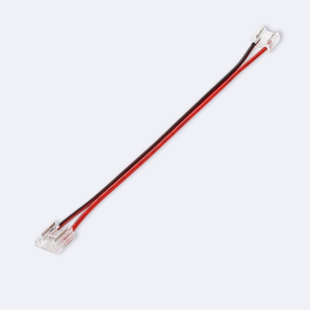 Clip Verbinder doppelt mit Kabel für LED Streifen 24V DC SMD IP20 Breite 10mm Einfarbig IC 4 PIN 10 mm - 6 A
