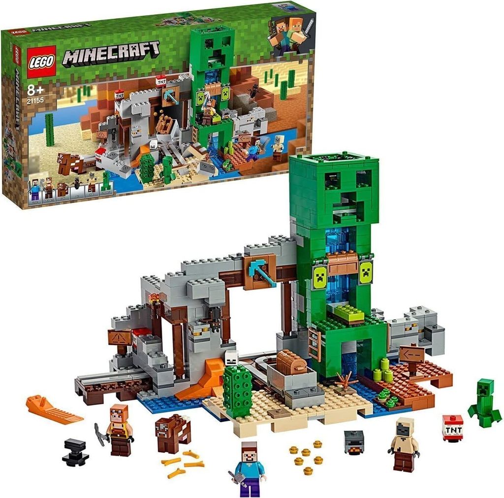 LEGO® Minecraft 21155 Die Creeper Mine Bausatz Zdjęcie produktu 
