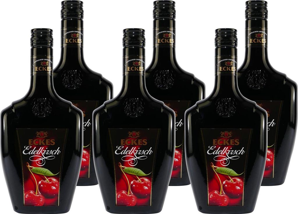 Eckes Edelkirsch Likör (6 x 0,5L) Produktbild 
