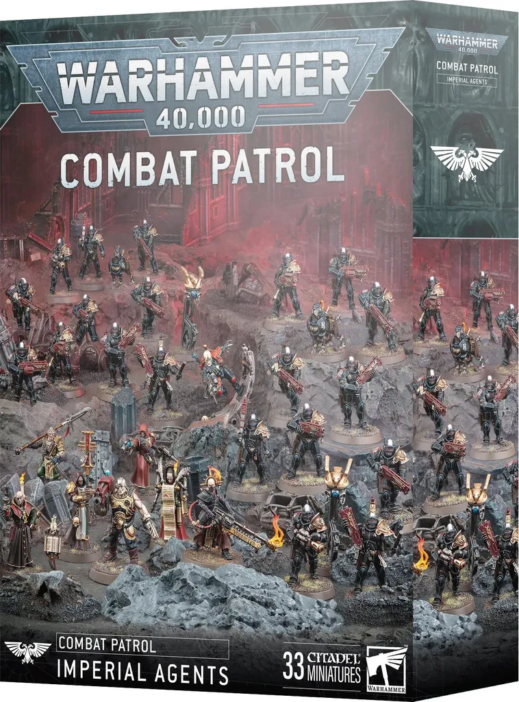 Agents Impériaux Patrouille de Combat : Escouade d'Élite Warhammer 40.000 Pro