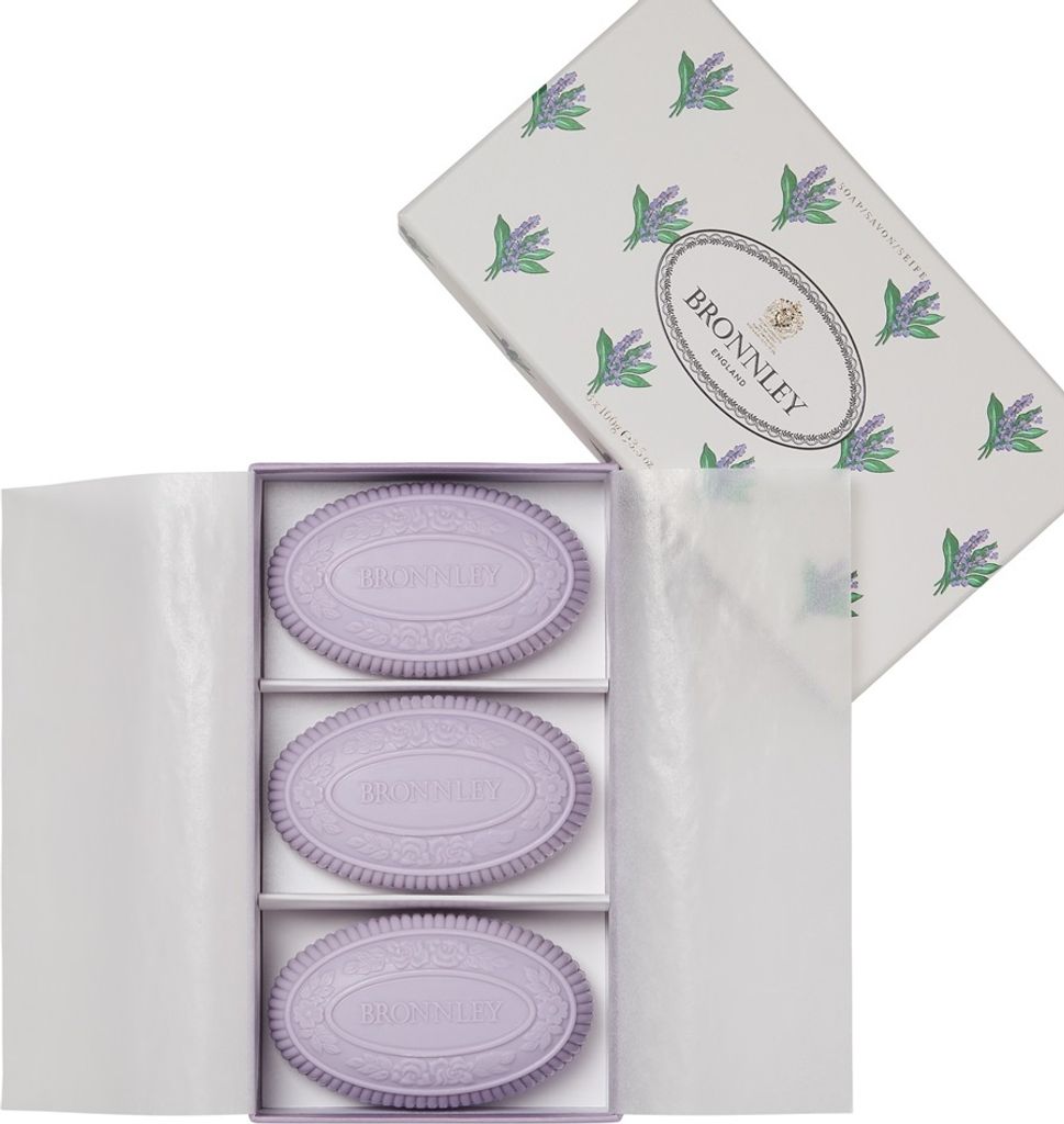 Bronnley Seife Lavender 3 x 100g Produktbild 