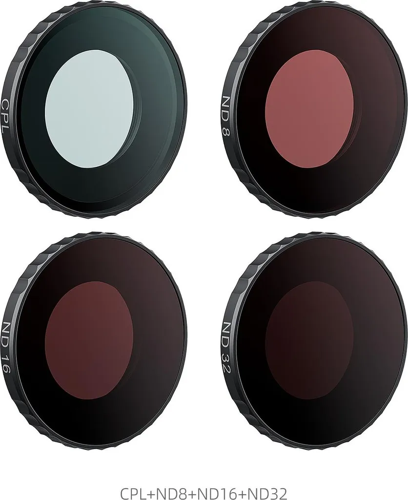 Kit Filtres Étanches Insta360 GO Ultra ND et CPL Anti-Reflet Multi