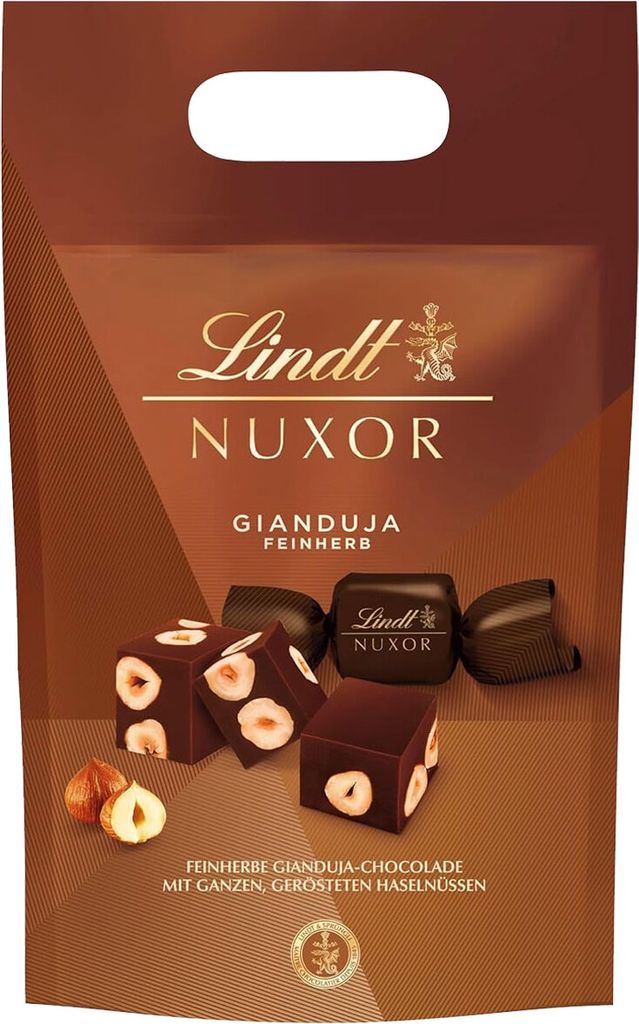 Lindt Nuxor Beutel, Feinherb 700g Produktbild 