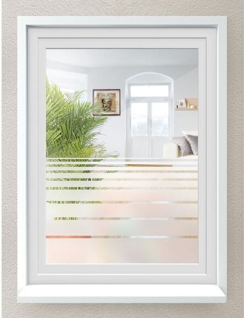 Fensterfolie selbsthaftend Streifen 67x200 cm