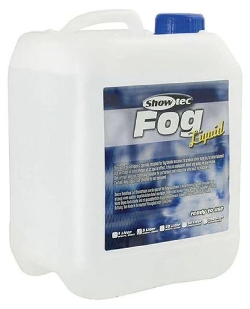 Liquide de fumée Falcon Eyes pour machine à fumée - Bidon 5L