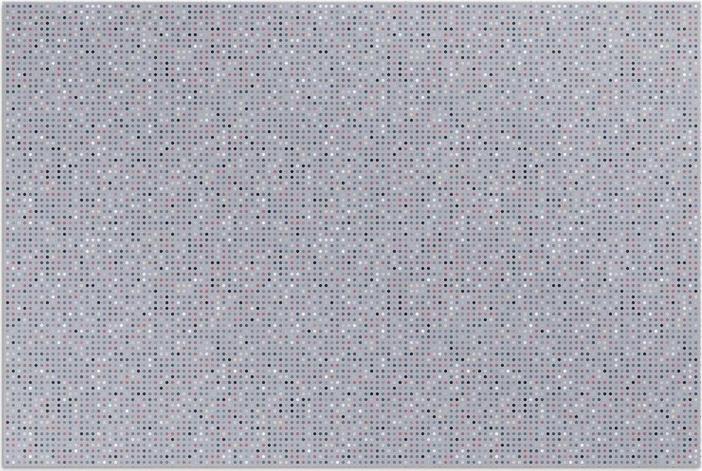 Bunte Punkte Retro-Details – Vinylteppich – 80x120 cm – Outdoor Teppich – Terrasse – Wetterfest – Modern