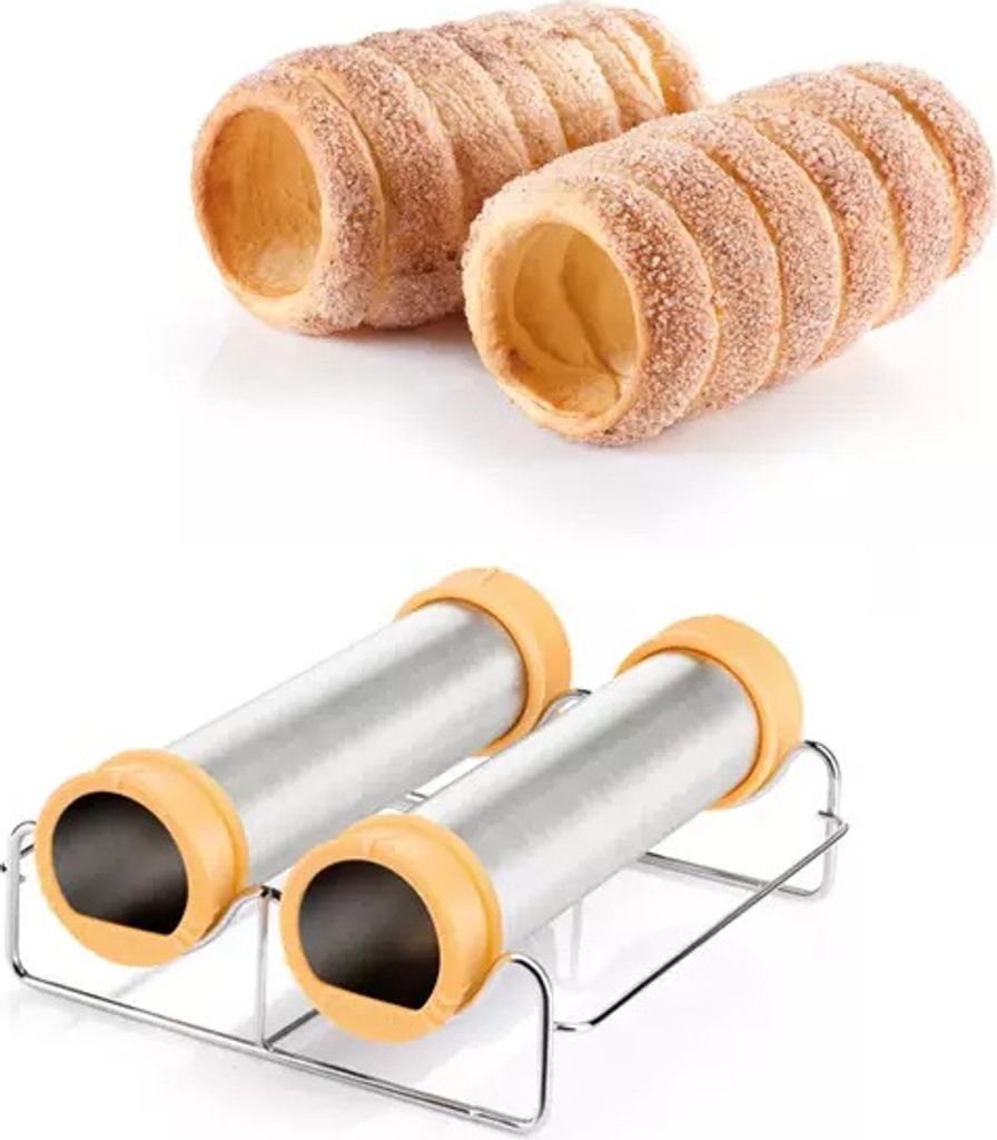 2er SET Baumstriezel Schornsteinkuchen Kurtoskalacs Produktbild 