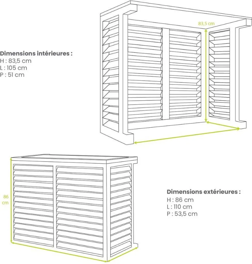 Protéger et Cacher sa Climatisation Extérieure avec un Coffret Deco