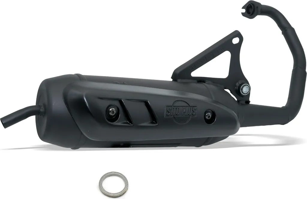 Échappement SITO PLUS Homologué en Acier pour Scooter MBK Booster 50cc