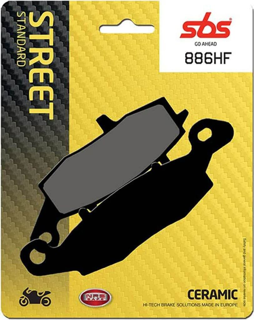 Bremsbeläge Kh231/2 Street Ceramic Farbe Schwarz