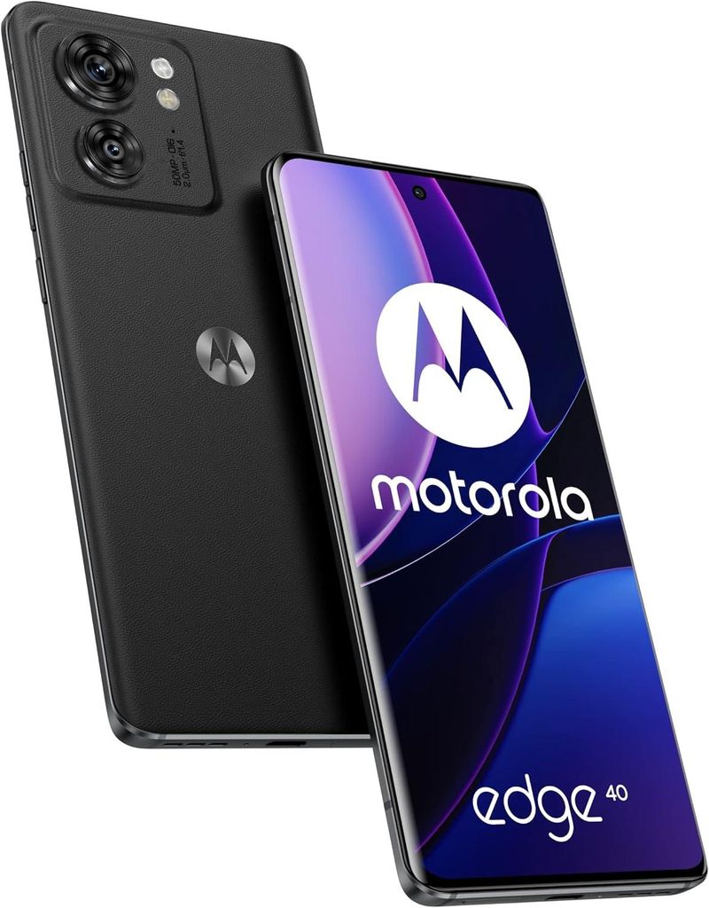 Motorola Moto Edge 40 5G Dual Sim Eclipse Black Produktbild 