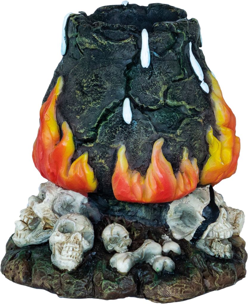 Aquarium Dekoration Deko geführt Monster Kannibale Topf