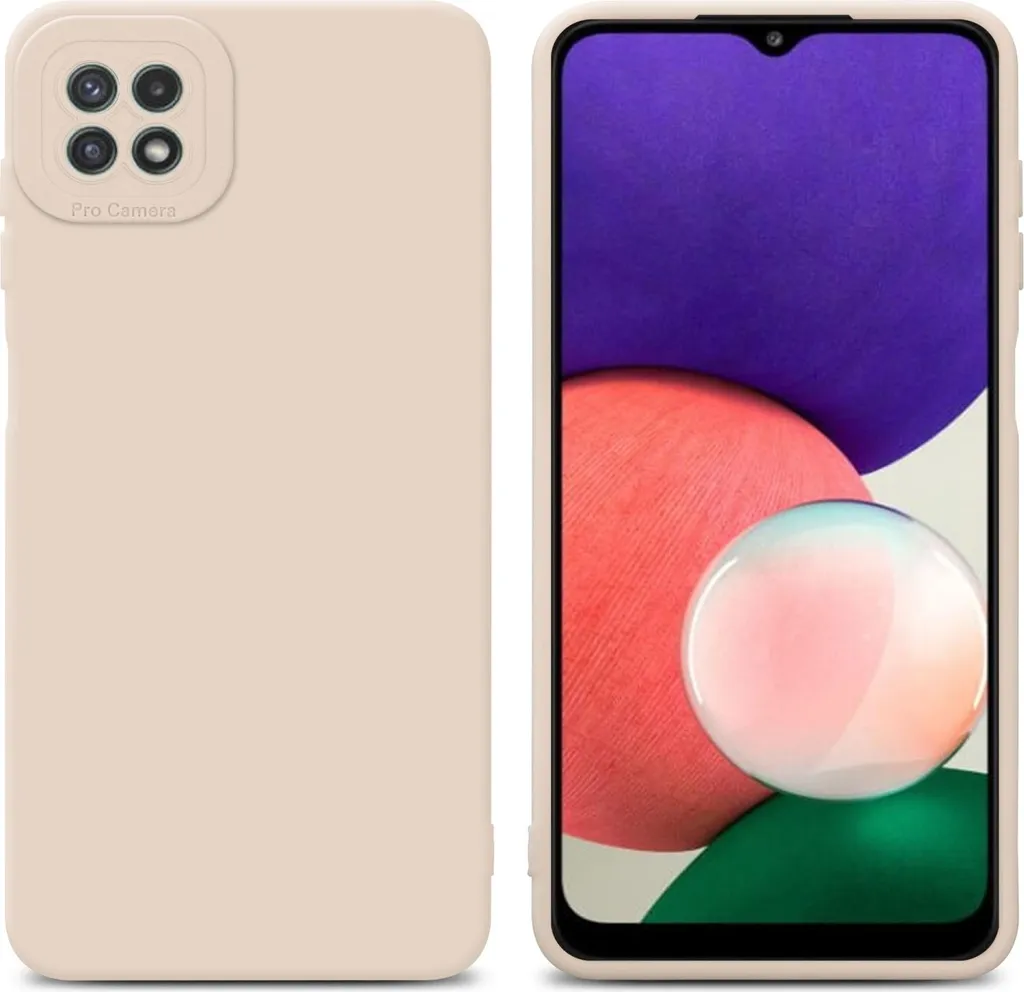 Custodia Samsung Galaxy A22 5G Rosa Cadorabo - Cover TPU Chic Slim