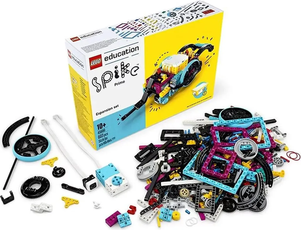 Set d'Extension LEGO SPIKE Prime pour Compétition Robotique et Projets