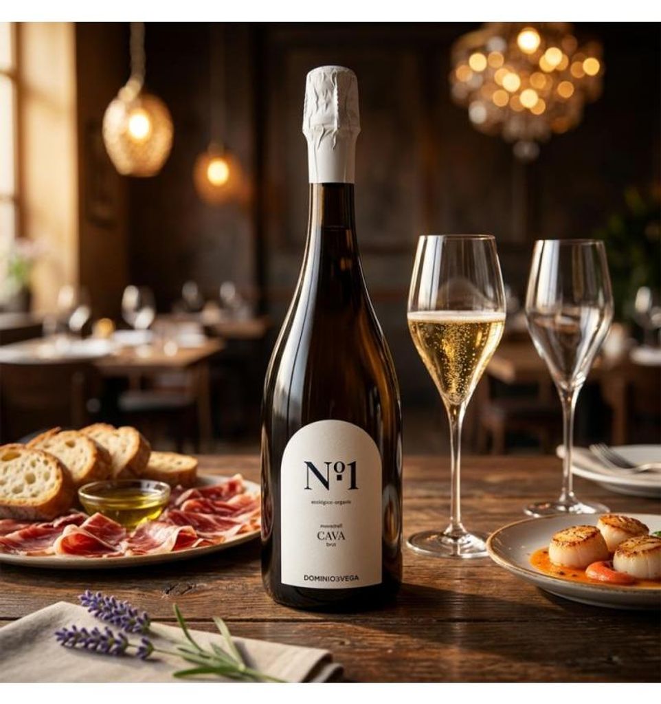 Dominio de la Vega Nº1 Macabeo Brut 2024 Schaumwein Spanien Produktbild 