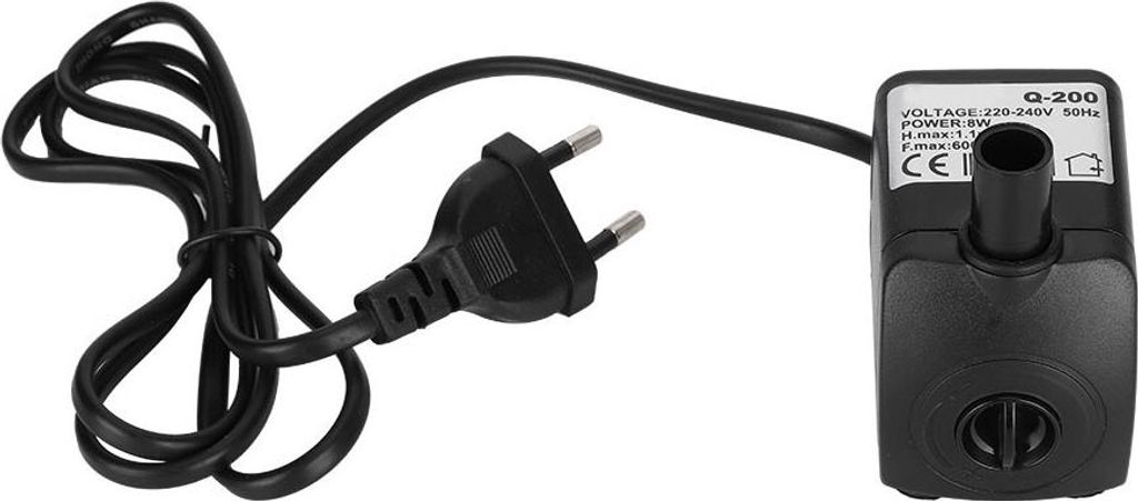 8W Aquarium Tauchwasserpumpe Fischtankboden Absaugung niedrige Filtration