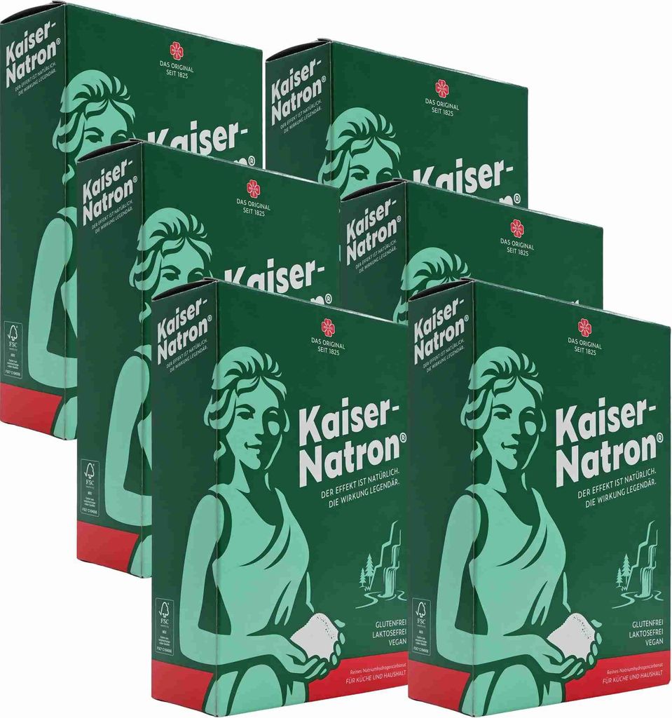 KAISER NATRON Btl. Pulver 6x 250g, Sparpaket - Hausmittel Produktbild 